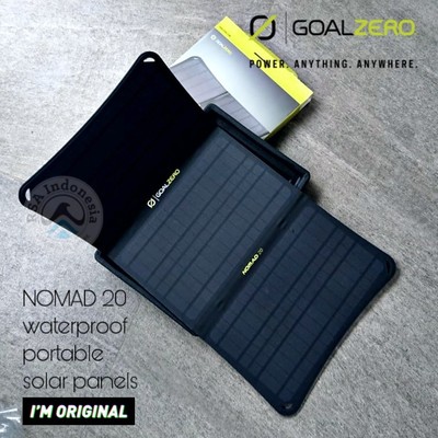 Goal Zero Nomad 20 Solar Panel Waterproof Portable 20 WATT