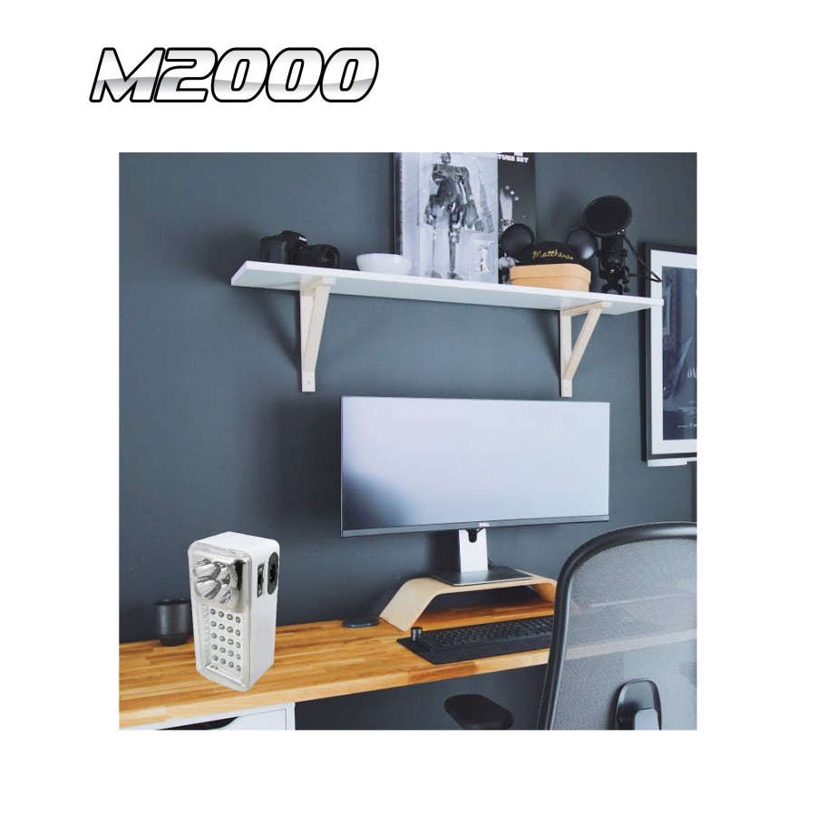 Lampu LED Emergency M2000 - LED Super MR-924