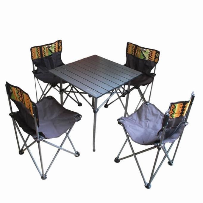 Kursi dan Meja Lipat DHAULAGIRI Folding Table and Chair Outdoor