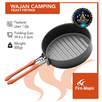 Wajan Teflon Camping Firemaple Feast FP Anti Lengket