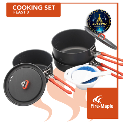 Cooking Set Firemaple FM Set FEAST 3 Alat Masak